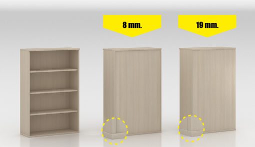 rangement - étagère - armoire - bois - osmoz mobilier & aménagement de bureau