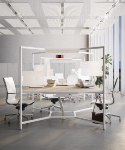 Hub by fantoni - bureau opérationnel collaboratif - osmoz-mobilier.com