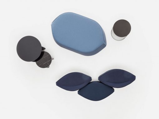 canapé modulable - pouf - design - osmoz mobilier & aménagement de bureau